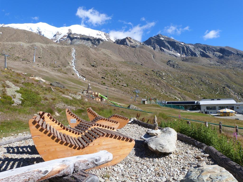 Haus Weideli, Dammstrasse 7 Villa Saas-Grund Exteriör bild