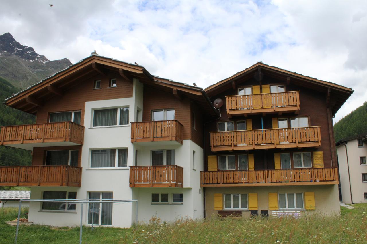 Haus Weideli, Dammstrasse 7 Villa Saas-Grund Exteriör bild