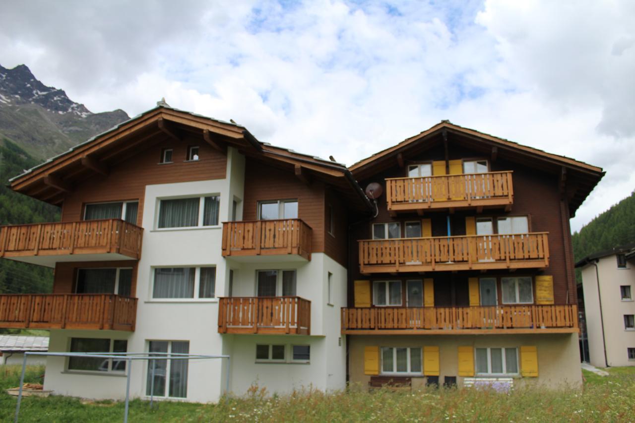 Haus Weideli, Dammstrasse 7 Villa Saas-Grund Exteriör bild