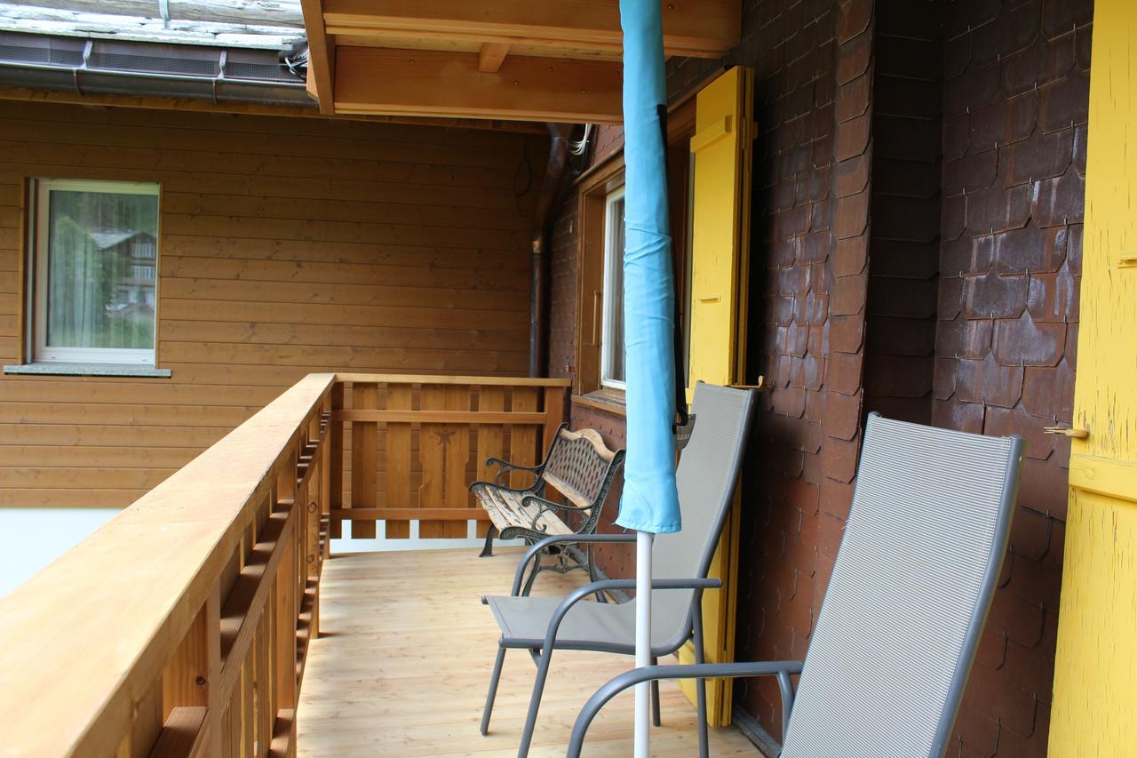 Haus Weideli, Dammstrasse 7 Villa Saas-Grund Exteriör bild