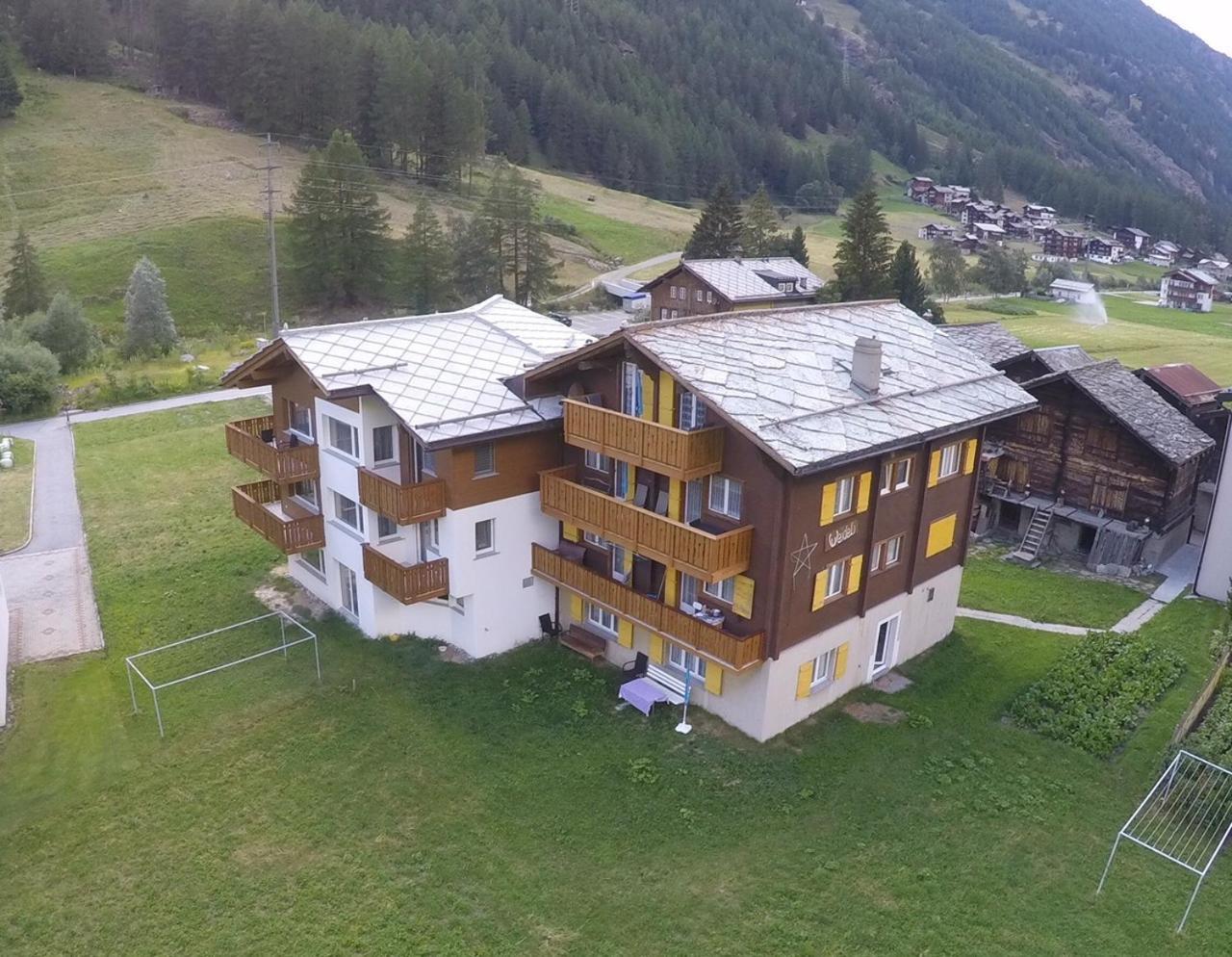 Haus Weideli, Dammstrasse 7 Villa Saas-Grund Exteriör bild